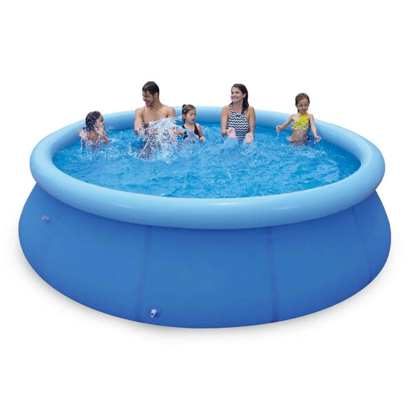 Swimming Pool Edge Inflatable 2490 Litres PVC Resistant Round - Image 4