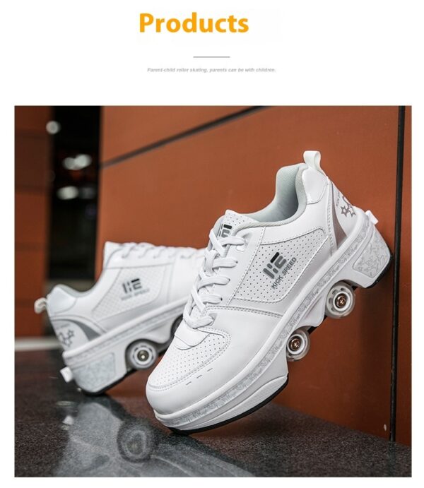 Four-wheel Heelys Dual-use Skates Female - Image 8