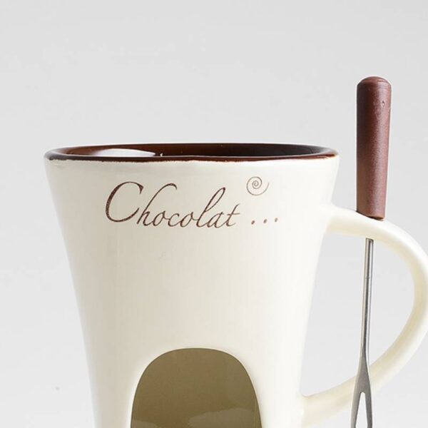 Ceramic Chocolate Cheese Ice Cream Hot Pot Mug - Image 7