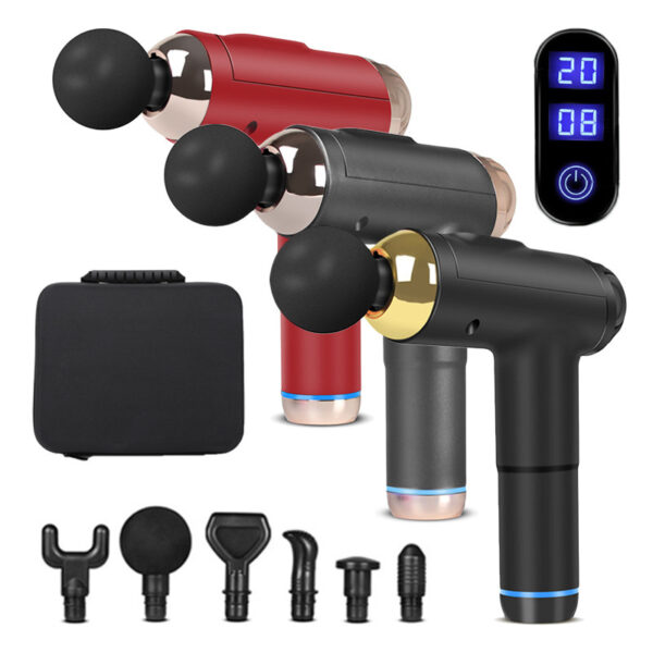 Electric Fascial LCD Deep Body Sport Therapy Muscle Pain Relief Neck Shaping Slimming Relaxation Massager 4.6 - Image 2