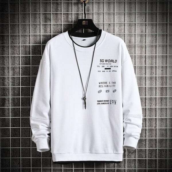 Men's Loose Bottoming Shirt Pullover Top