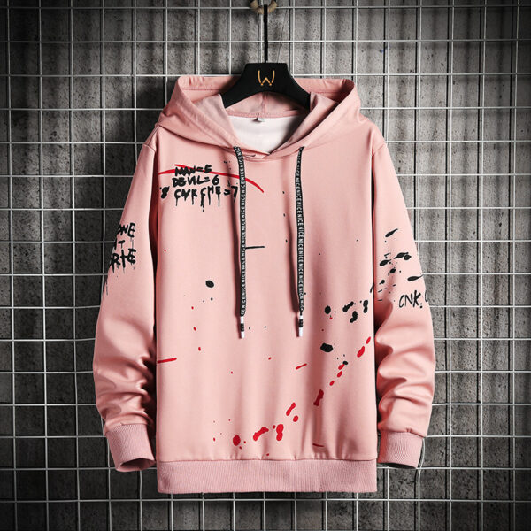 Youth Fashion Hooded Men's Casual Sweater