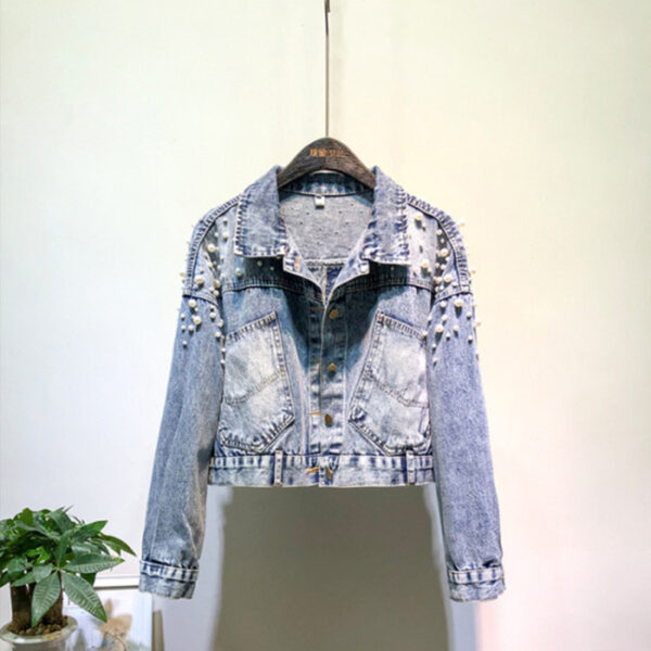 Women's Denim Jacket Short Loose European and American