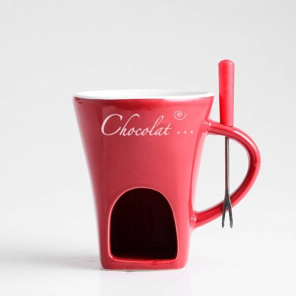 Ceramic Chocolate Cheese Ice Cream Hot Pot Mug - Image 4