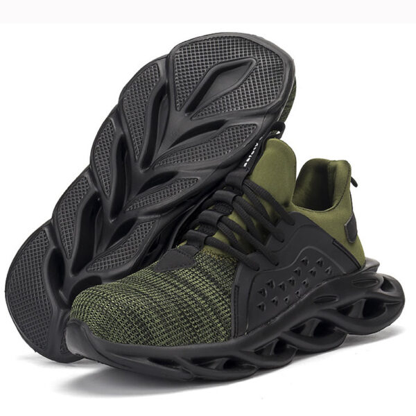 Oversized breathable fly-knit sneakers - Image 3