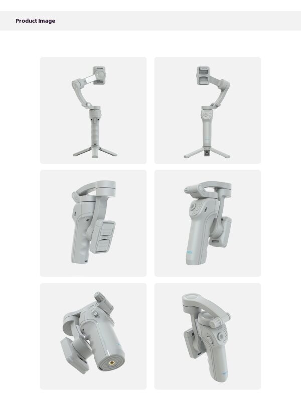 Hand-held Tripod Head Three-axis Mobile Phone Stabilizer - Image 2