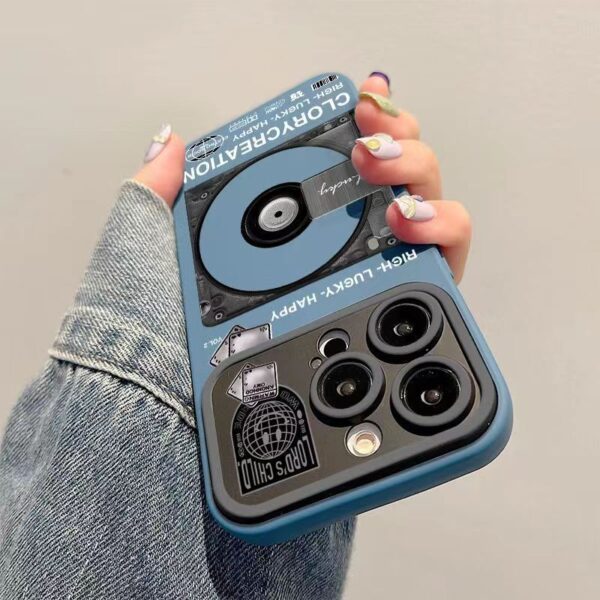 CD Record Large Window All Inclusive Silicone Phone Case - Image 2