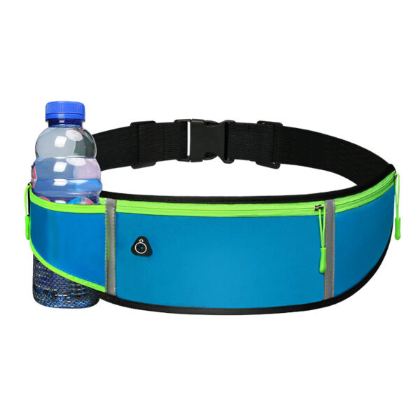 Sports Waist Bag With Pocket Light Slim Zip Running Belt - Image 9