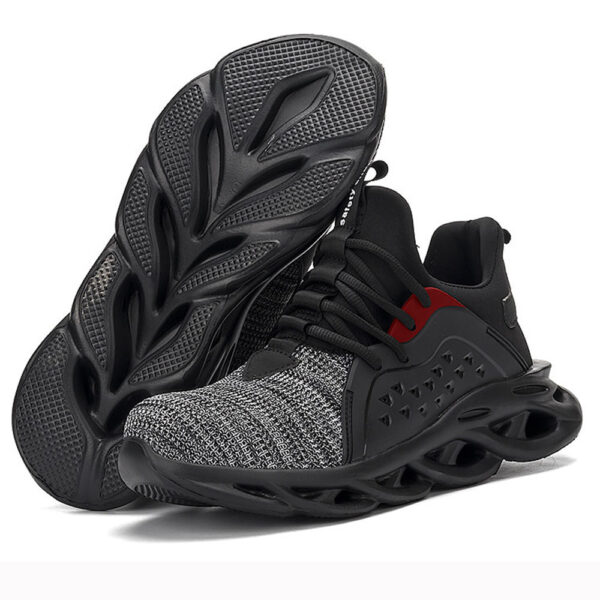 Oversized breathable fly-knit sneakers - Image 2