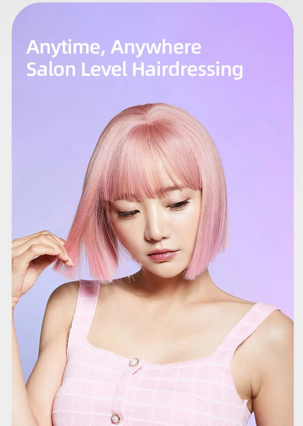 LCD USB Charging Straight Comb Negative Ion Lazy Hair Straightener Curly Hair Dual-use Broken Hair Finishing - Image 6