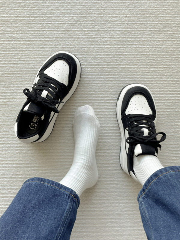All-match Thick Bottom Increased Hong Kong Style Lightweight Sneakers - Image 7