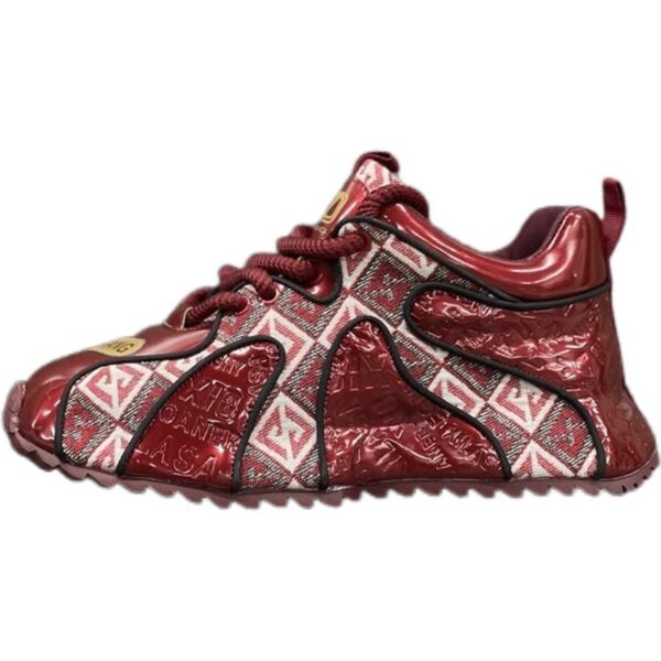 Fashion Youth Embroidery Stitching Thick Bottom Lightweight Men's Shoes - Image 9