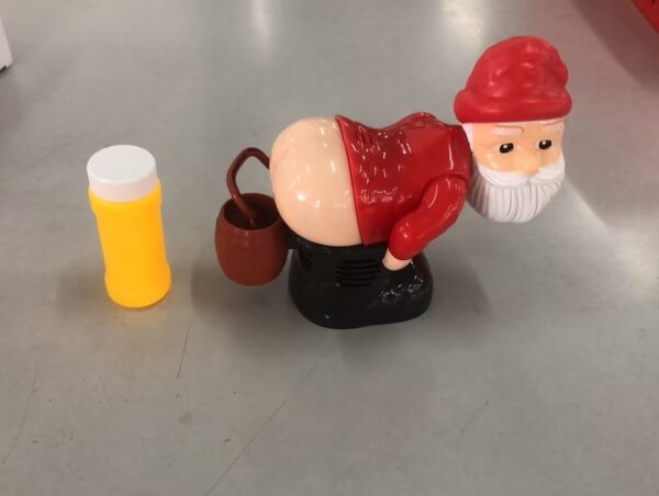 Electric Santa Claus Bubbles Machine Blowing Bubbles Music Light Entertainment Toy Prank Funny Ornament Christmas Gifts - Image 7