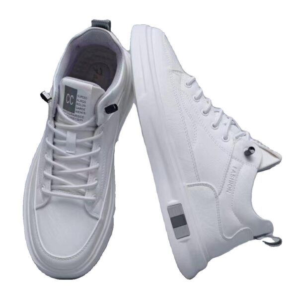 Men's Versatile Sports Fleece-lined Thickened Men's Shoes All-match Casual Sneakers - Image 6