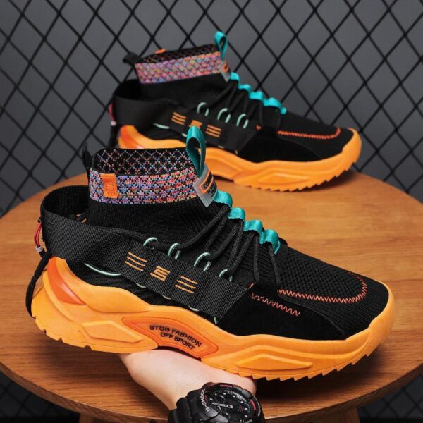 Men's Fashion High Top Leisure Board Shoes