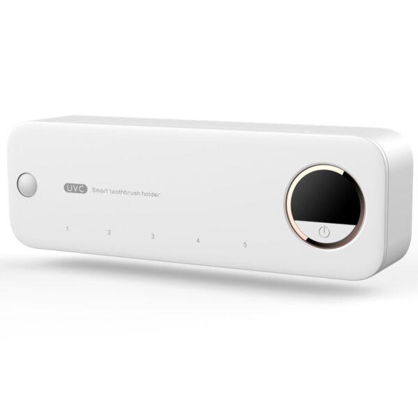 UV Toothbrush Holder Sterilizer Rechargeable Tooth Brush With LED Display Drying Wall-mounted For Bathroom Accessor - Image 8
