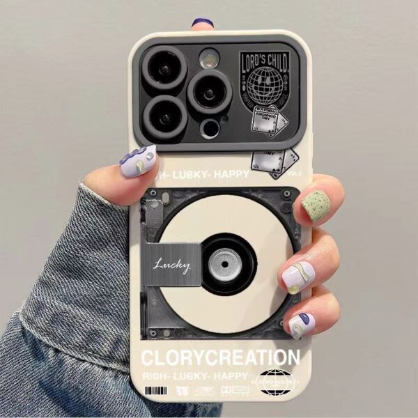 CD Record Large Window All Inclusive Silicone Phone Case - Image 4