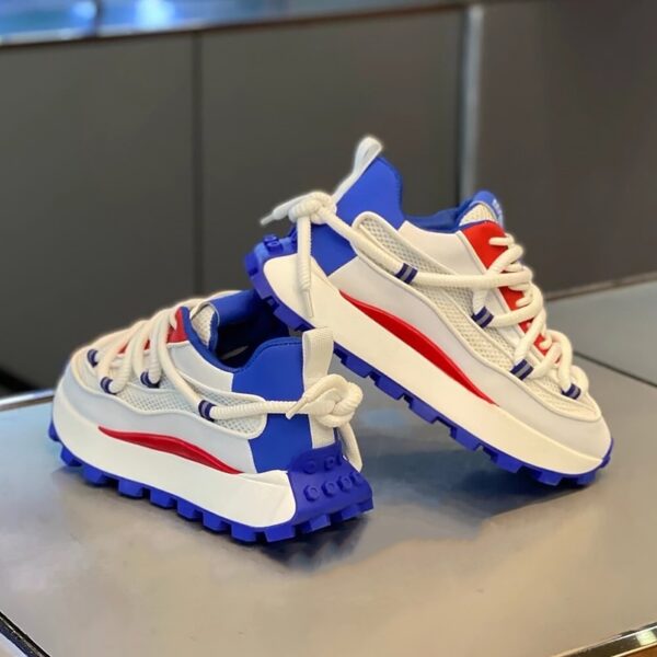 Fashion Comfortable Fashionable Casual Shoes Thick Bottom Hight Increasing Board Shoes - Image 3