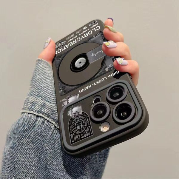 CD Record Large Window All Inclusive Silicone Phone Case - Image 6