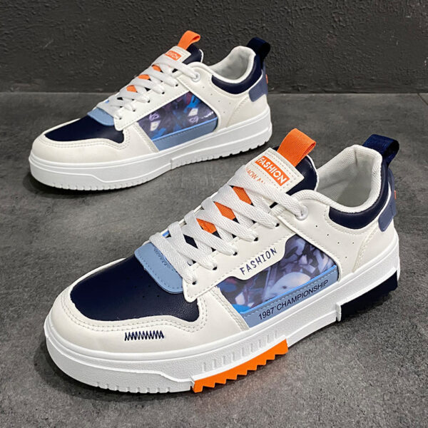 New Spring And Summer Men's Sneakers Casual White Sneakers Fashionable All-matching Students - Image 6