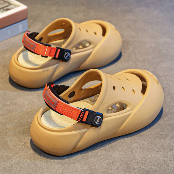 Men's Outerwear Casual Trend Color Matching Slippers - Image 8