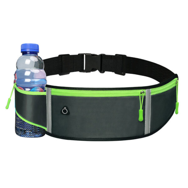 Sports Waist Bag With Pocket Light Slim Zip Running Belt - Image 3