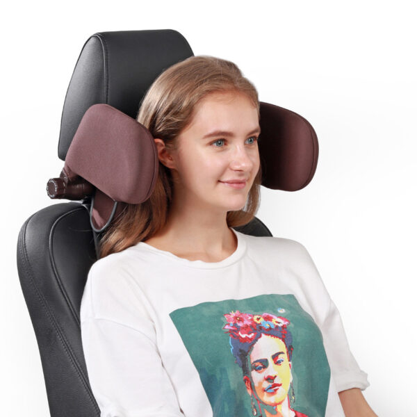Car Seat Headrest Pillow Travel Rest Neck Pillow Support Solution For Kids Pillow And Adults Auto Seat Head Cushion Car Pillow - Image 6