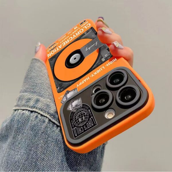 CD Record Large Window All Inclusive Silicone Phone Case - Image 5