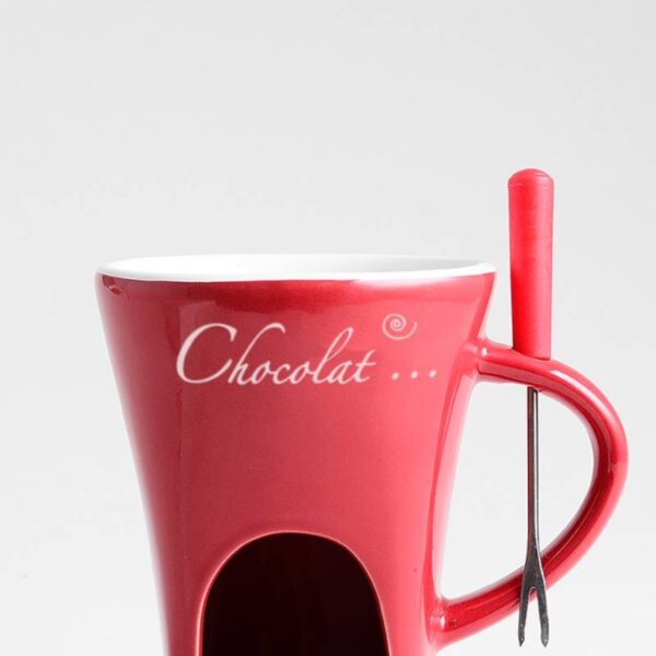 Ceramic Chocolate Cheese Ice Cream Hot Pot Mug - Image 6