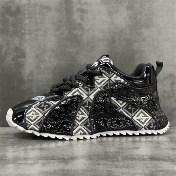 Fashion Youth Embroidery Stitching Thick Bottom Lightweight Men's Shoes - Image 7