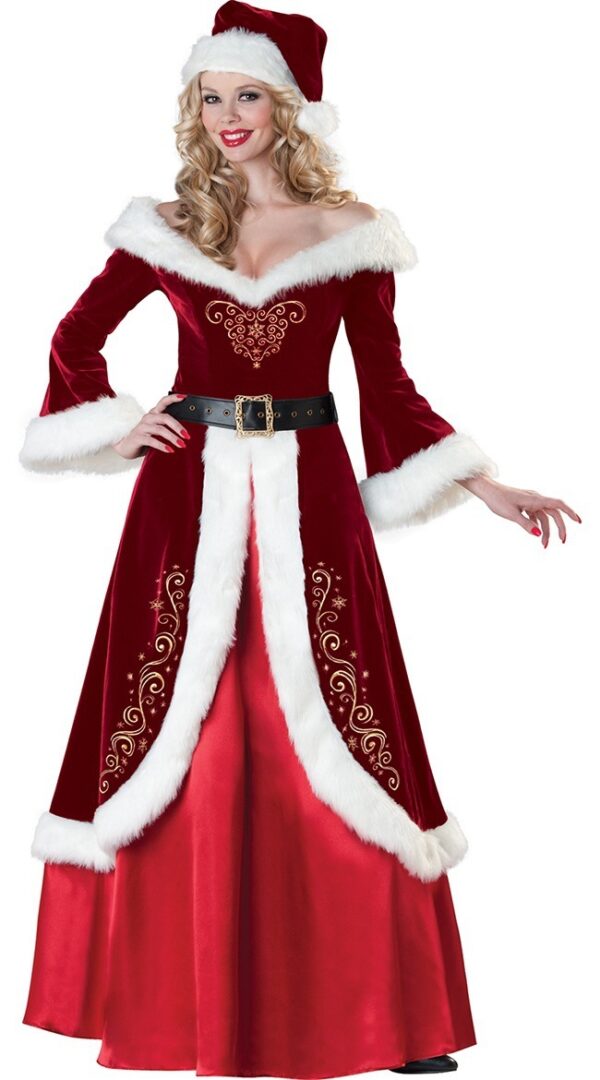 Christmas Queen Princess Dress Santa sClaus dres - Image 5
