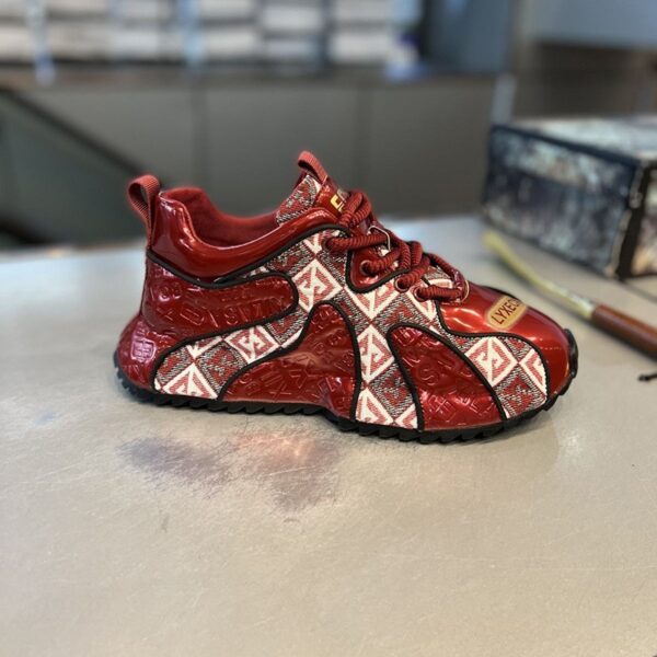 Fashion Youth Embroidery Stitching Thick Bottom Lightweight Men's Shoes - Image 8
