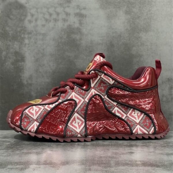 Fashion Youth Embroidery Stitching Thick Bottom Lightweight Men's Shoes - Image 10