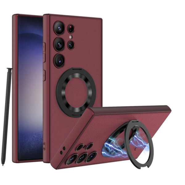 Phone Case 360 Rotating Bracket Wireless Charger Magnetic Suction Fulcrum - Image 9