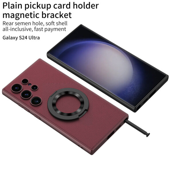 Phone Case 360 Rotating Bracket Wireless Charger Magnetic Suction Fulcrum - Image 7