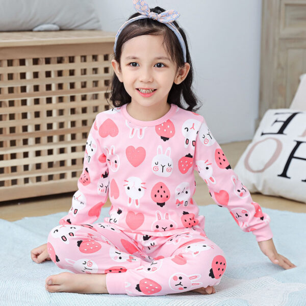 Cotton Autumn Clothing And Pants Set - Image 3