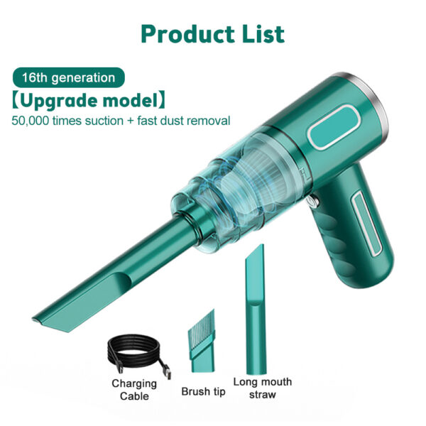 Home Handheld Portable Car Vacuum Cleaner - Image 4