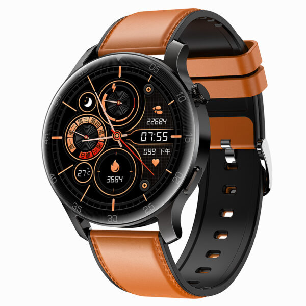 Oxygen Blood Pressure Heart Rate Monitoring Waterproof Smart Watch - Image 3
