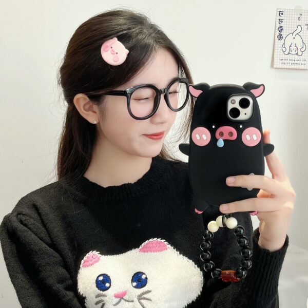 Three-dimensional Pig Phone Case All-inclusive Drop-resistant - Image 2