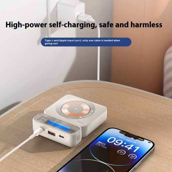 Large Capacity 225W Fast Charging Wireless Magnetic Power Bank - Image 10