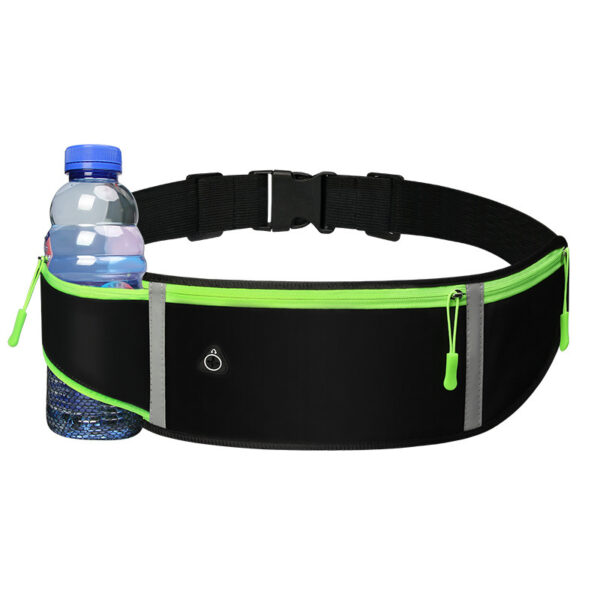 Sports Waist Bag With Pocket Light Slim Zip Running Belt - Image 4