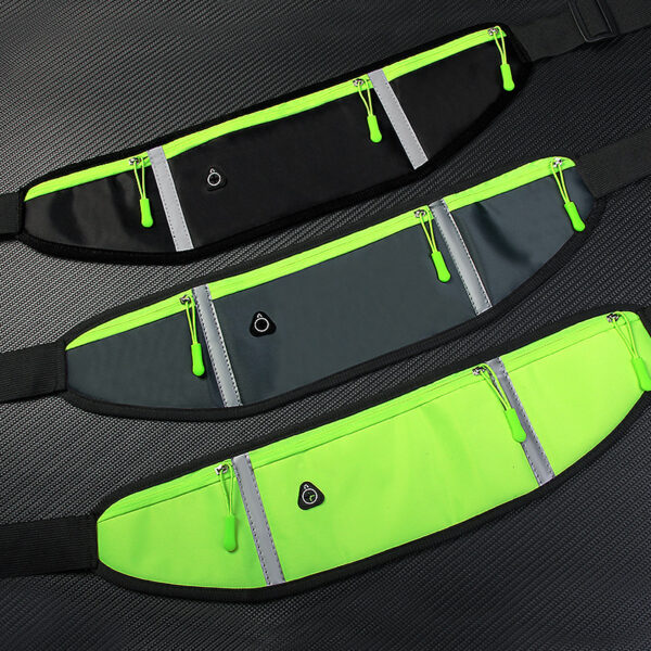 Sports Waist Bag With Pocket Light Slim Zip Running Belt - Image 6