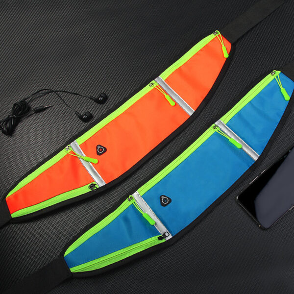 Sports Waist Bag With Pocket Light Slim Zip Running Belt - Image 7