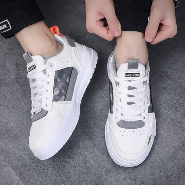 New Spring And Summer Men's Sneakers Casual White Sneakers Fashionable All-matching Students - Image 10