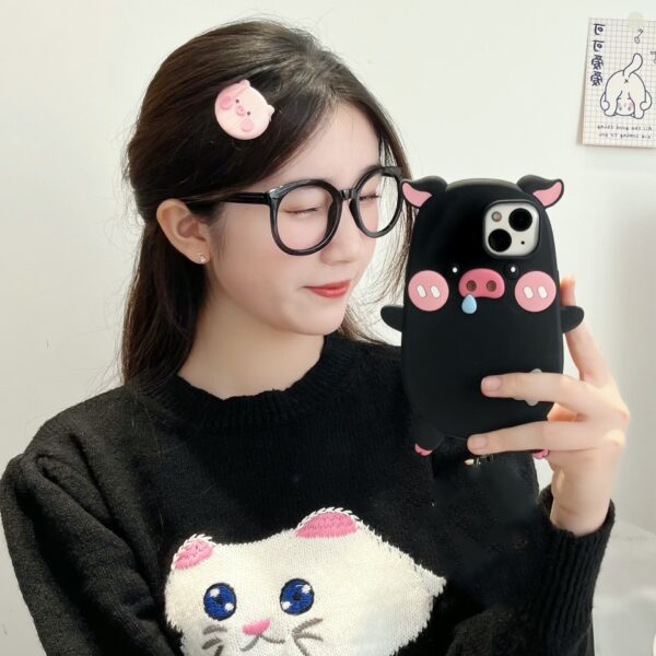Three-dimensional Pig Phone Case All-inclusive Drop-resistant - Image 6