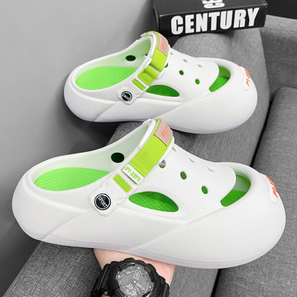 Men's Outerwear Casual Trend Color Matching Slippers - Image 5