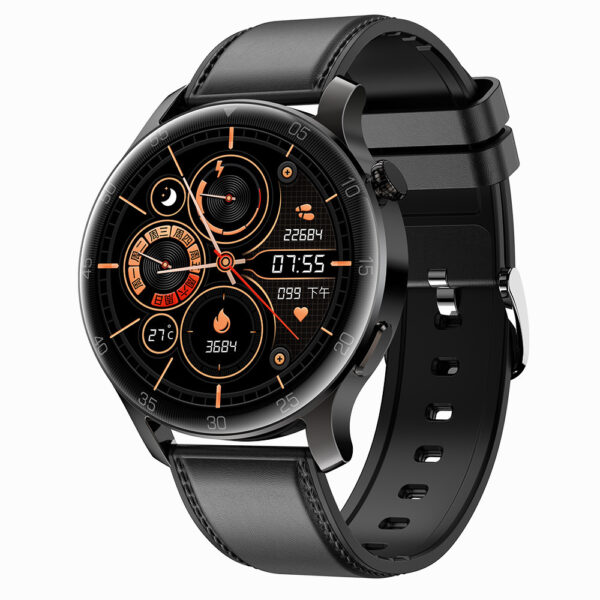 Oxygen Blood Pressure Heart Rate Monitoring Waterproof Smart Watch - Image 2
