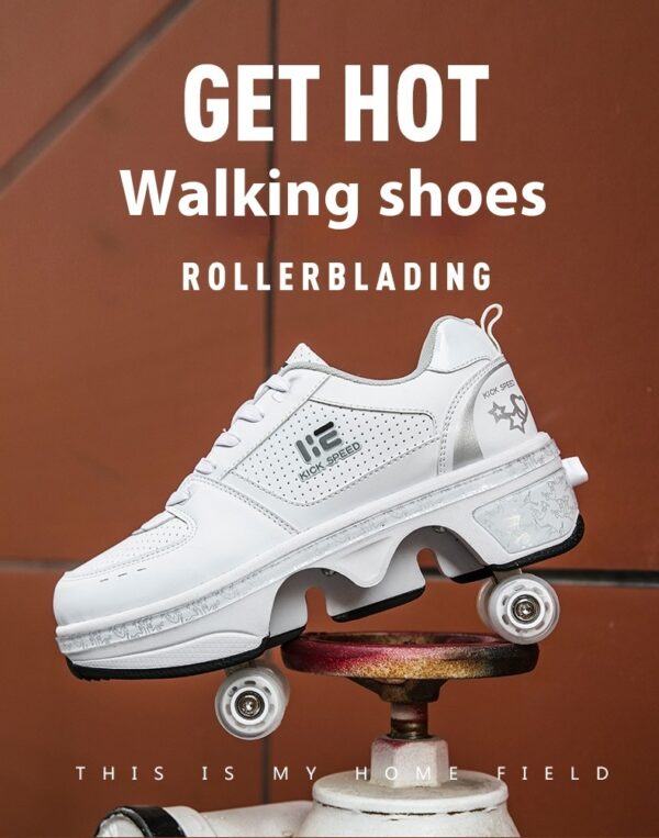 Four-wheel Heelys Dual-use Skates Female - Image 7