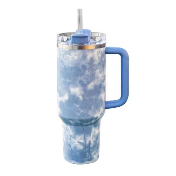 40oz Handle Stainless Steel Vacuum With Straw Car Vacuum Cup - Image 8