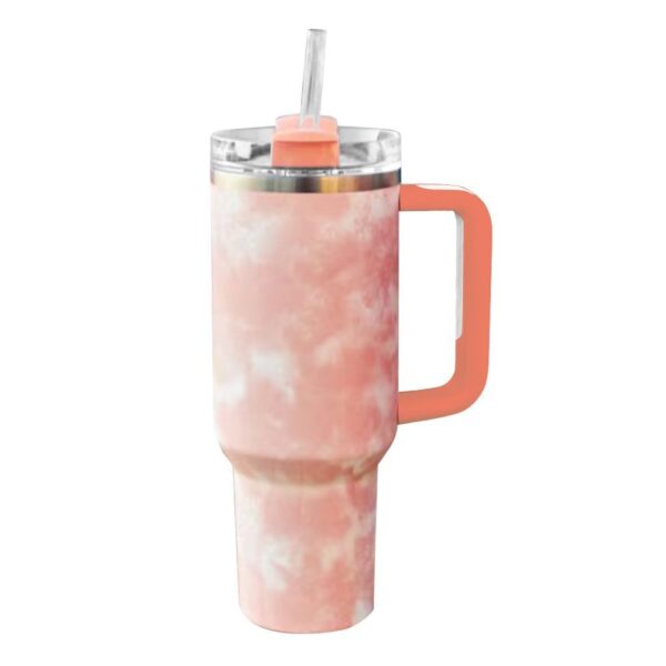 40oz Handle Stainless Steel Vacuum With Straw Car Vacuum Cup - Image 10